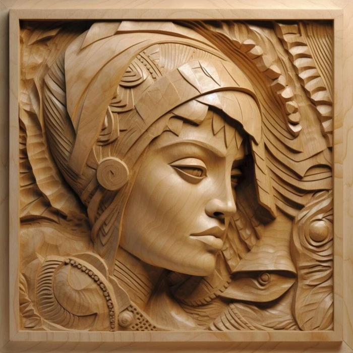 نموذج ثلاثي الأبعاد لآلة CNC 3D Art 